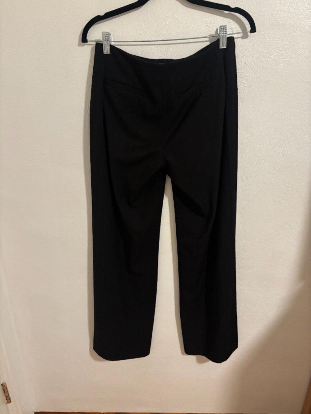 Reformation Vida Low Rise Pants size 0 in black stripe - Picture 4 of 4